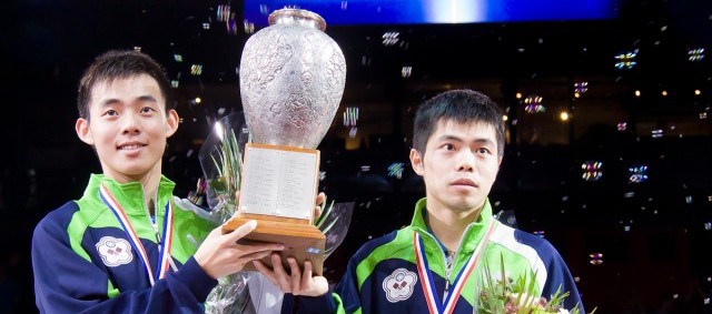 Les taïwanais Chiang Chuh-Yuan/Chen Chien-An sont champions du monde en double Messieurs Les taïwanais Chiang Chuh-Yuan/Chen Chien-An sont champions du monde en double Messieurs
