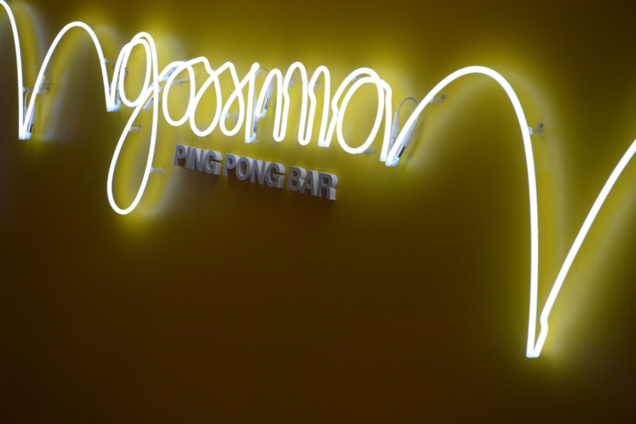 Gossima ping pong bar