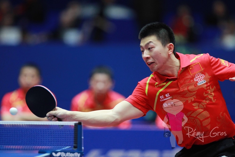 Ma Long a écarté le menace Timo boll