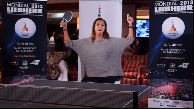 Karine Lemarchand parle du tennis de table