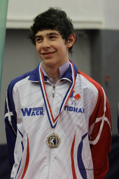 Lucas Rigault double médaillé aux championnats de France cadets Lucas Rigault double médaillé aux championnats de France cadets