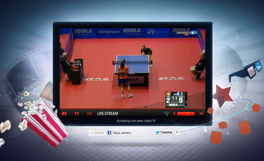 Regarder les CEJ 2013 en live sur tennis-de-table.com Regarder les CEJ 2013 en live sur tennis-de-table.com