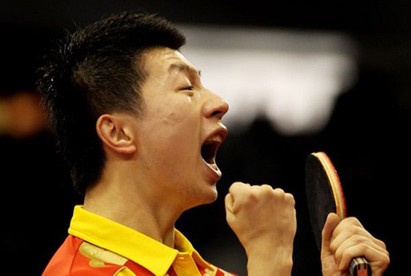 Ma Long champion d'Asie 2013 en simple Messieurs Ma Long champion d'Asie 2013 en simple Messieurs