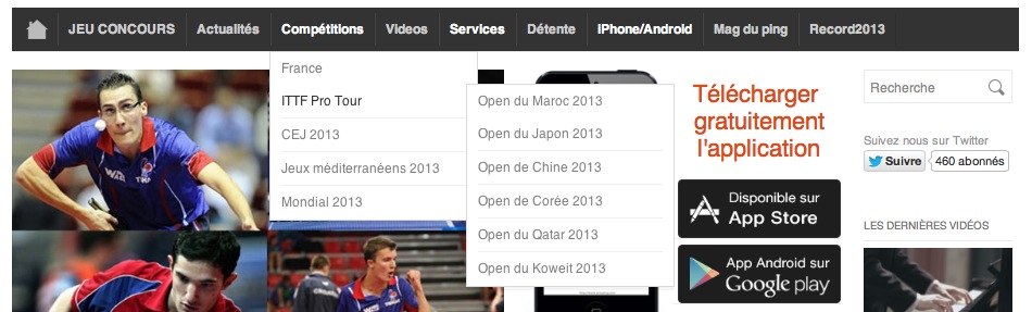 De nouveaux menus enrichis De nouveaux menus enrichis