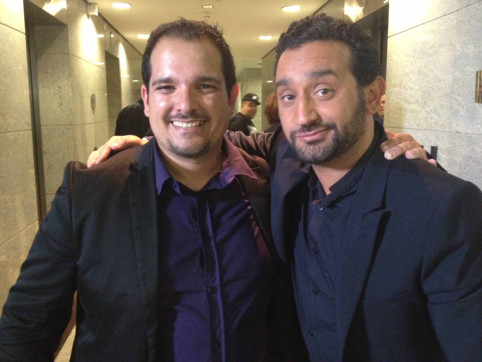 Actuping (Dragan Stamenkovic) et Cyril Hanouna