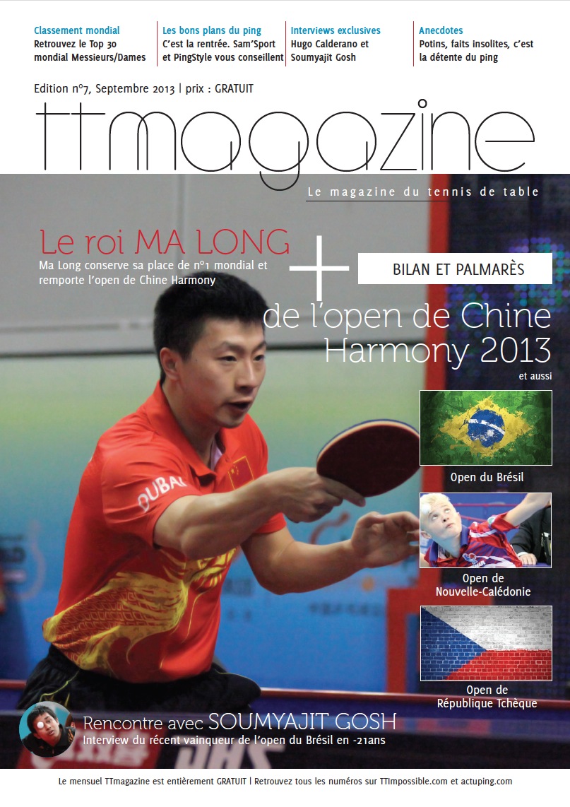 TTmagazine - Edition n°7 - Septembre 2013 TTmagazine - Edition n°7 - Septembre 2013