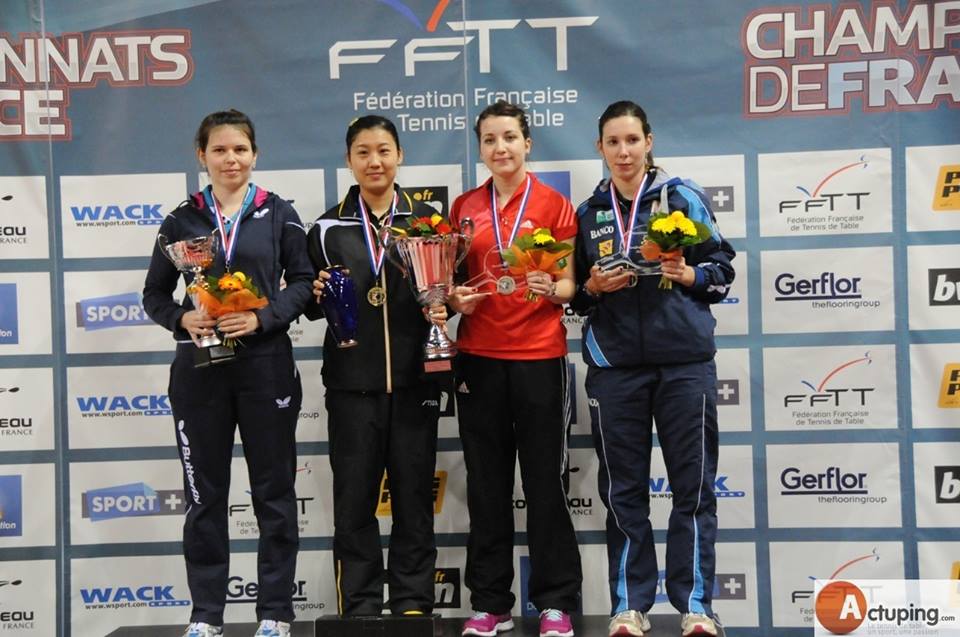 Podium simples dames