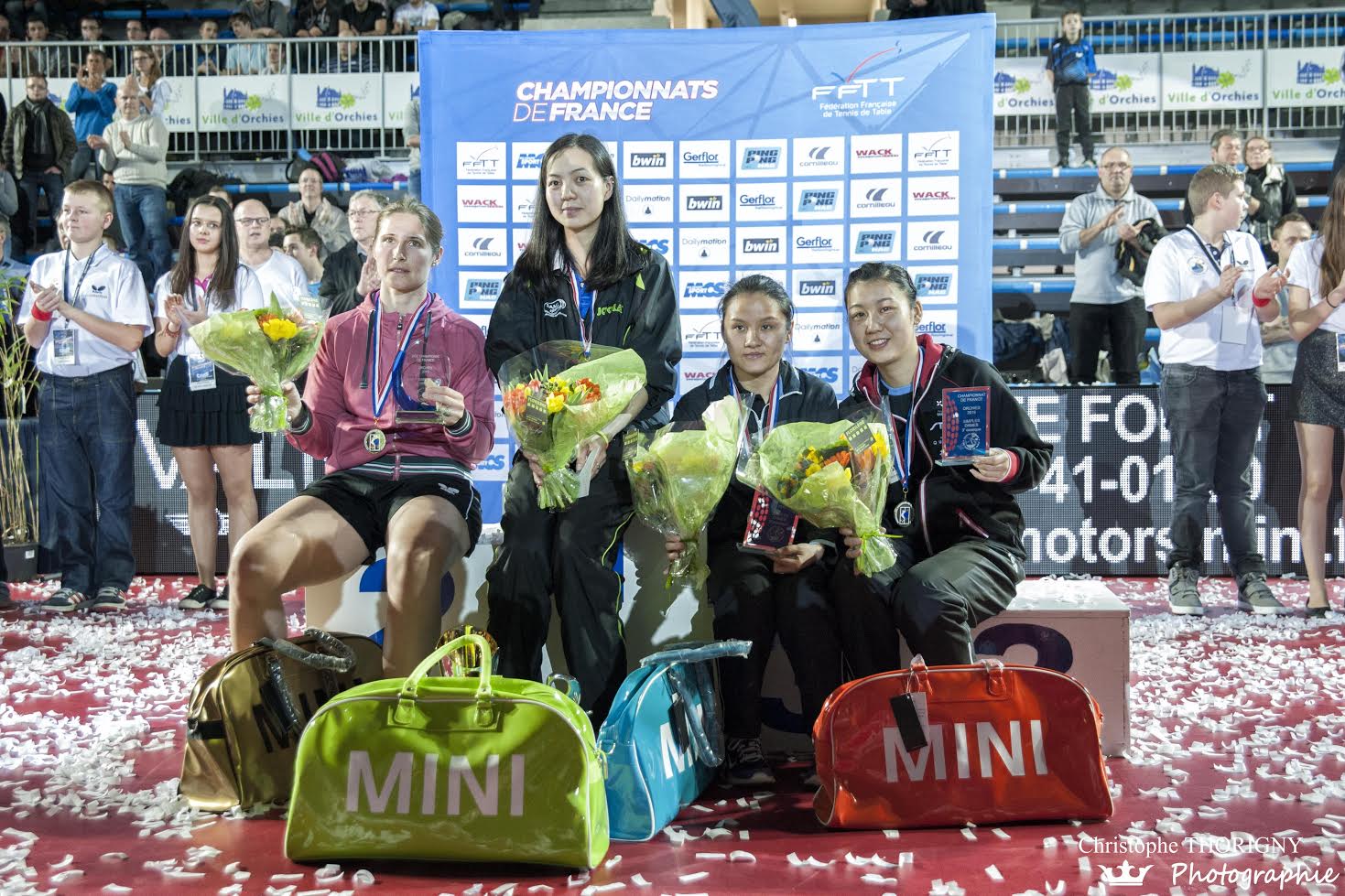 Podium du Simple Dames #Orchies2015