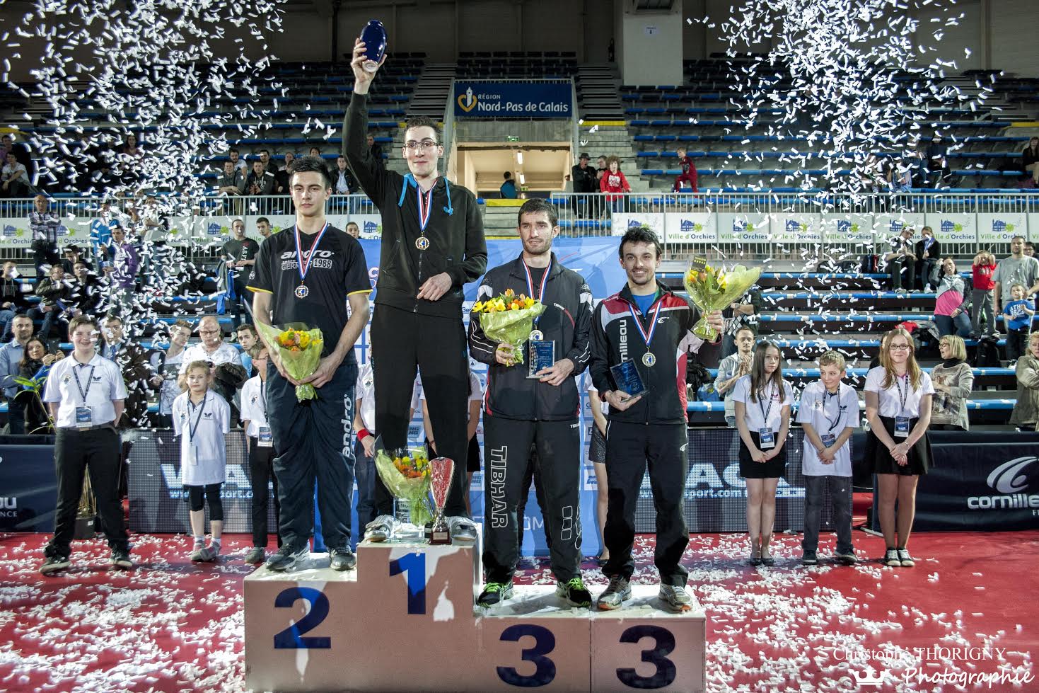 Podium du Simple Messieurs #Orchies2015