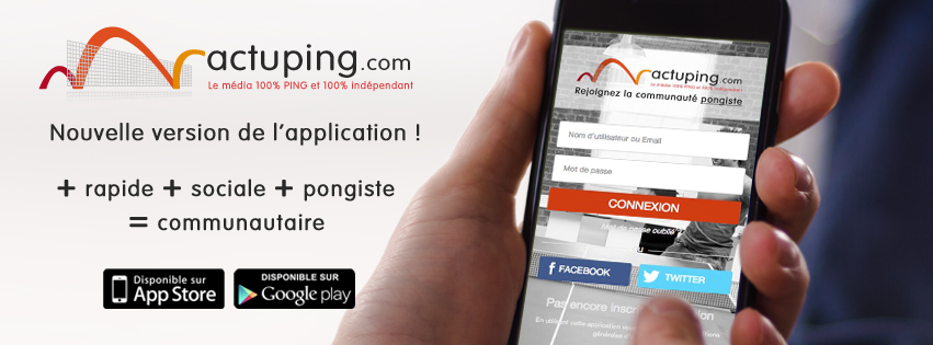 Nouvelle version de l'application Actuping