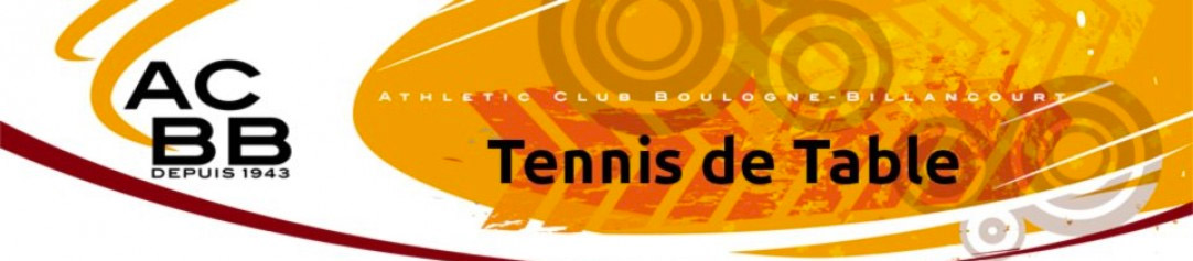 Logo de l'ACBB Tennis de Table