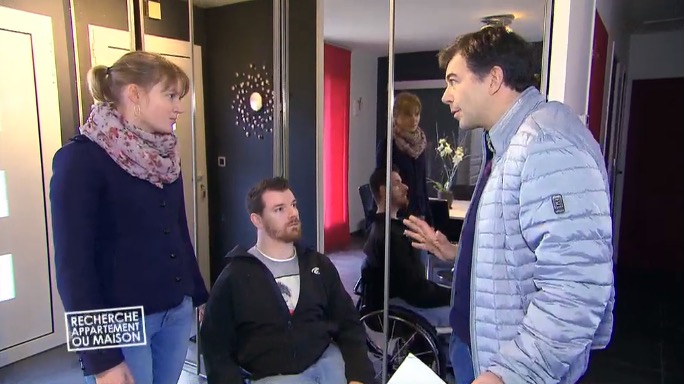 Florian Merrien et Julie avec Stéphane Plazza