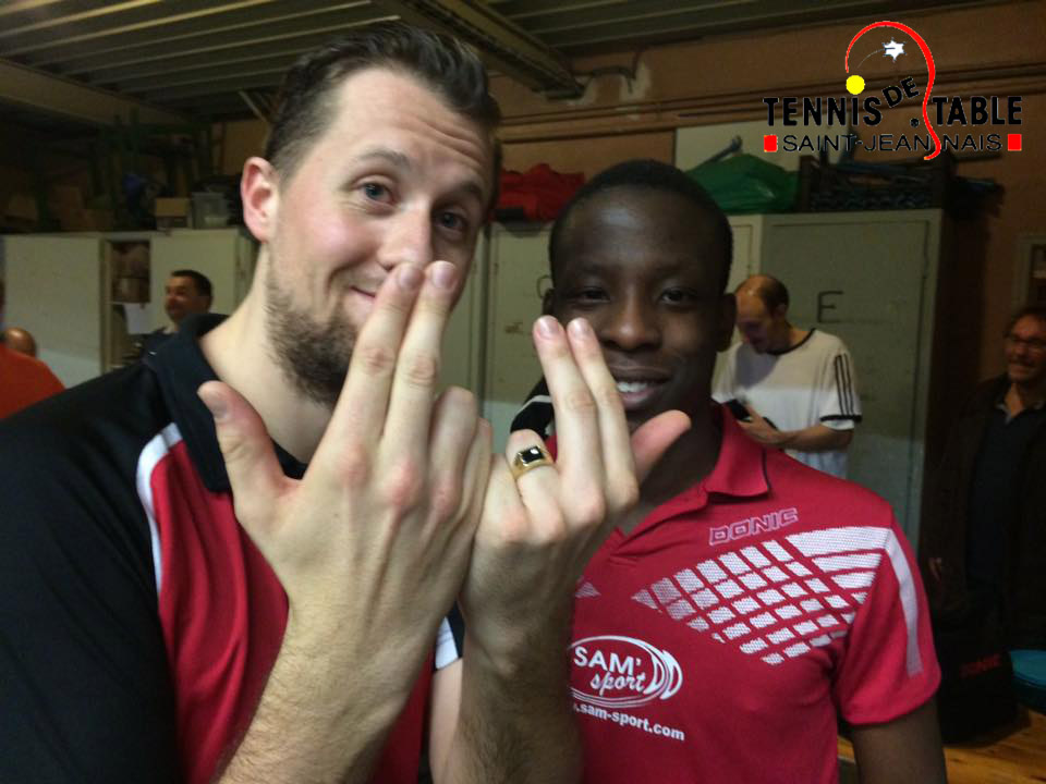 Admir DURANSPAHIC et Abdel Kader SALIFOU au tournoi national de Saint-Jean-De-Bournay