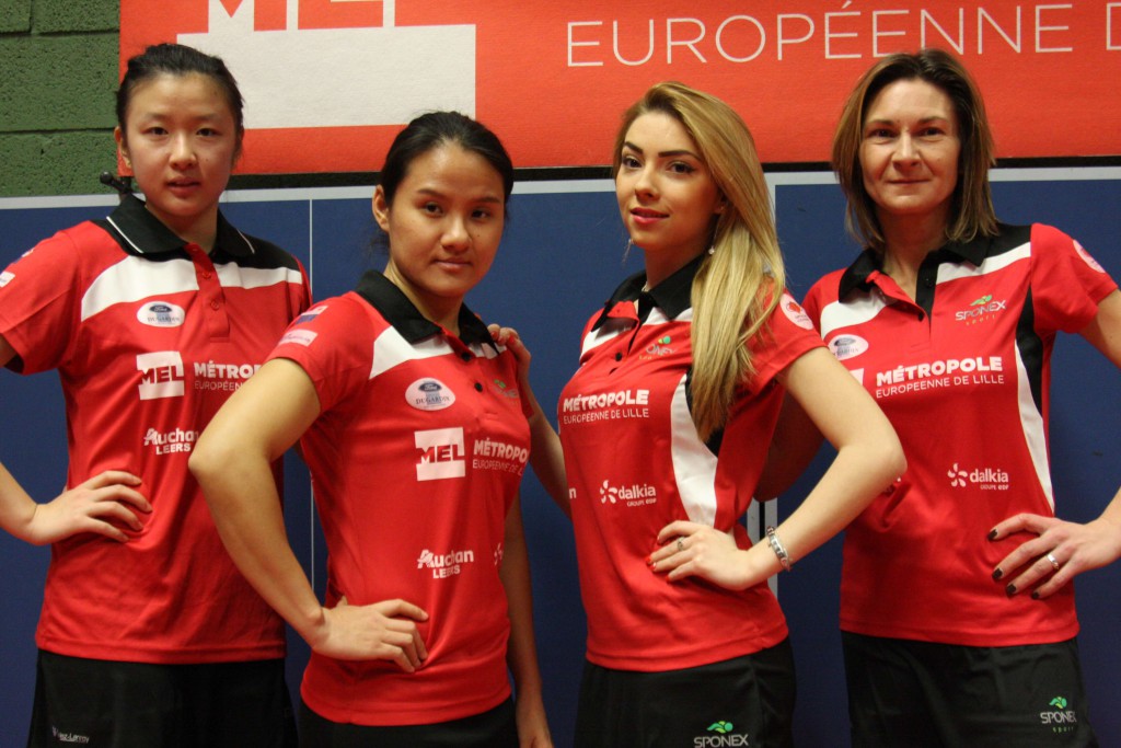 L'équipe de PROA Féminine du CP Lyssois Tennis de Table | cplyslm.fr