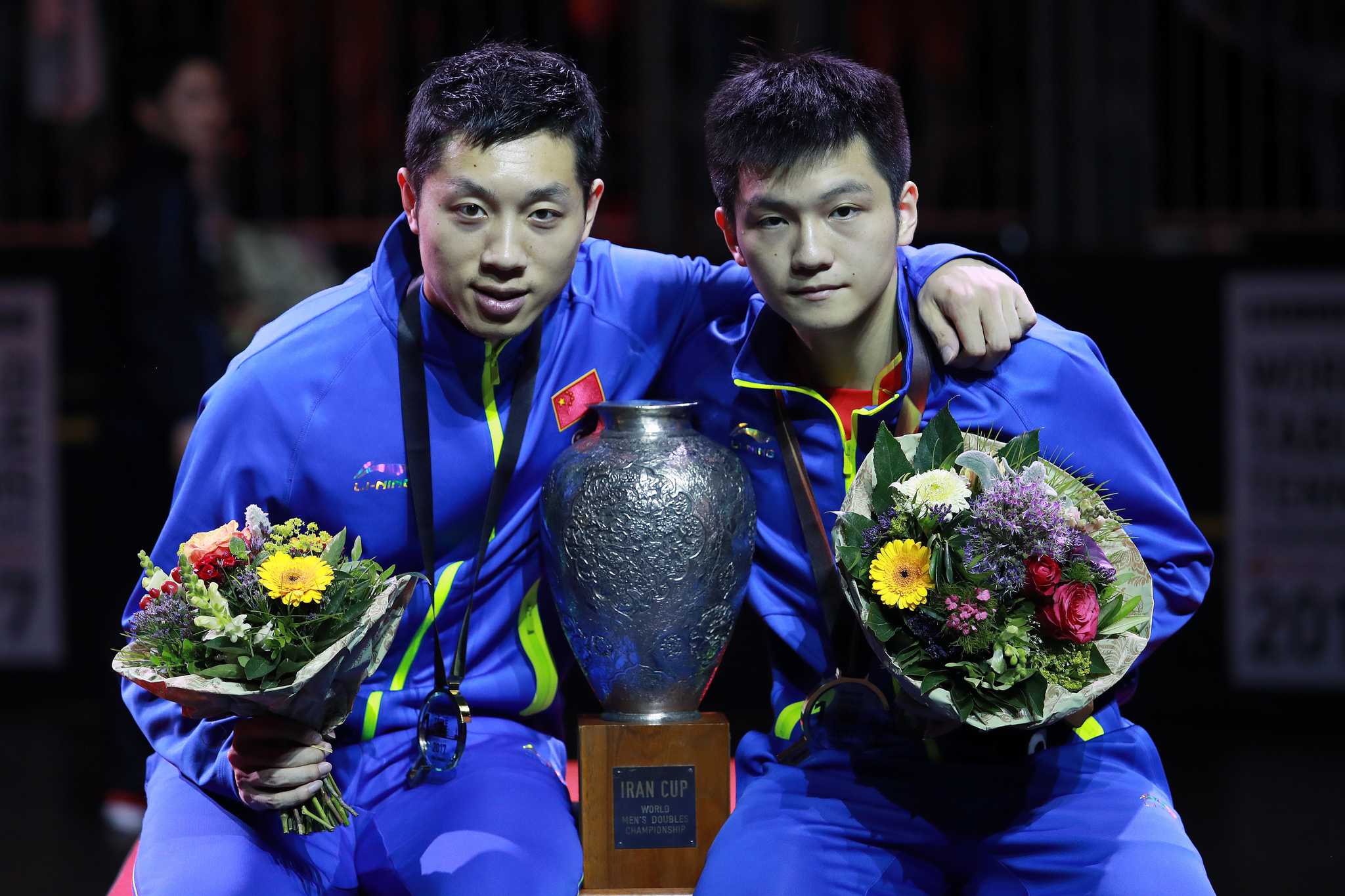 Fan Zhendong et Xu Xin sacrés champions du monde en double Messieurs | ITTF