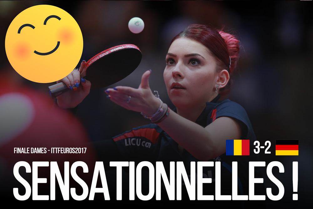Les roumaines sacrées championnes d'Europe | ITTF