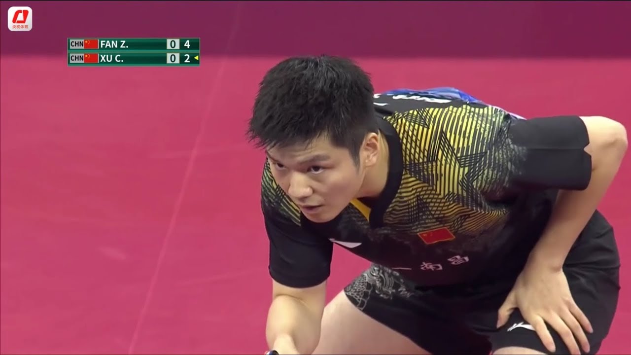 Fan Zhendong contre Xu Chenhao | MS-SF | Jeux militaires mondiaux 2019 ...