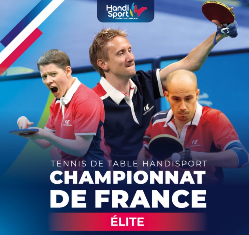 Affiche des championnats de France Handisport Élite 2021