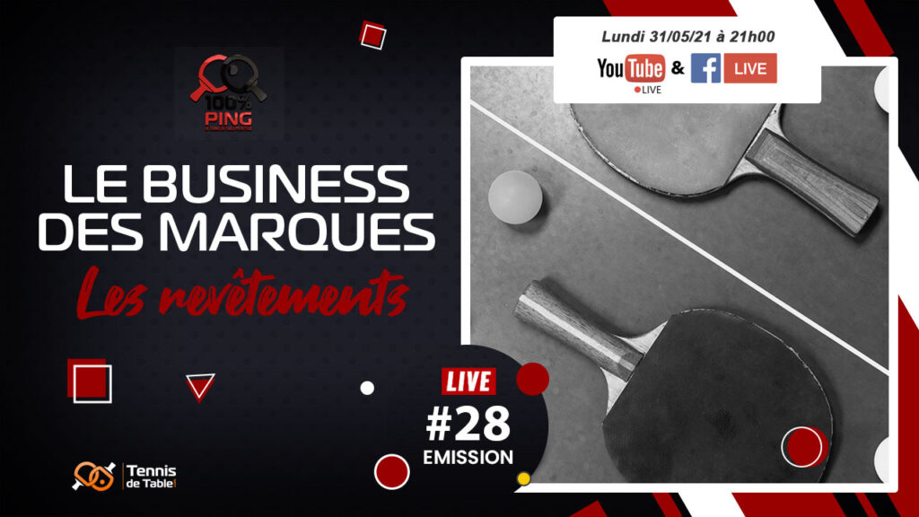 LIVE 100% PING | Le business des marques, les revêtements