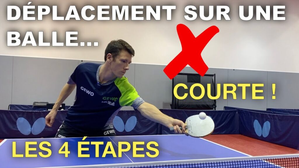 comment jouer une balle courte ? tennis de table avec