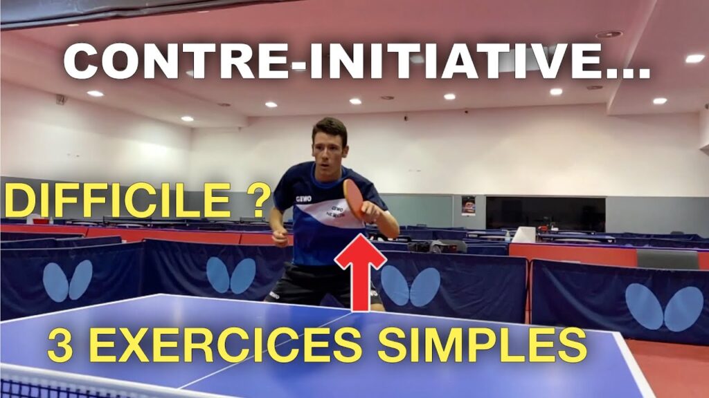 comment progresser en contre initiative en 3 exercices ? (tennis de