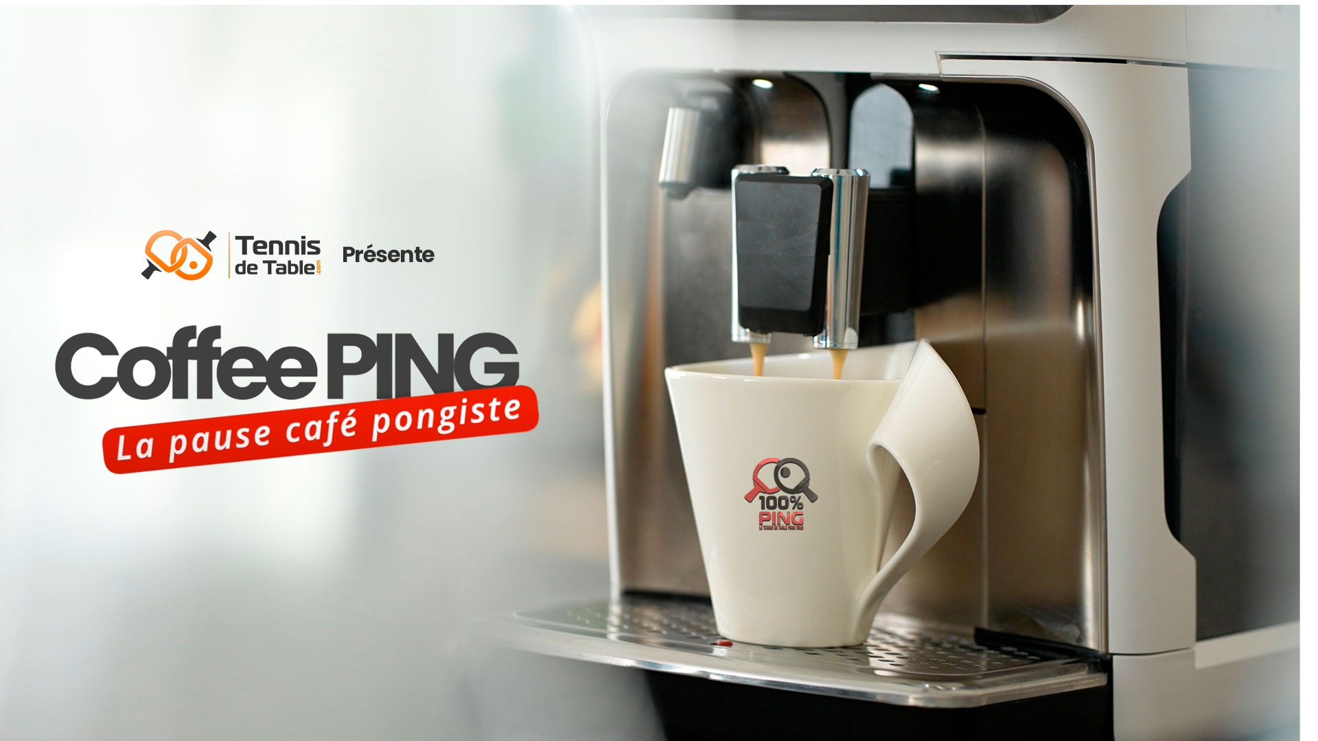 100% PING Coffee, la pause café pongiste
