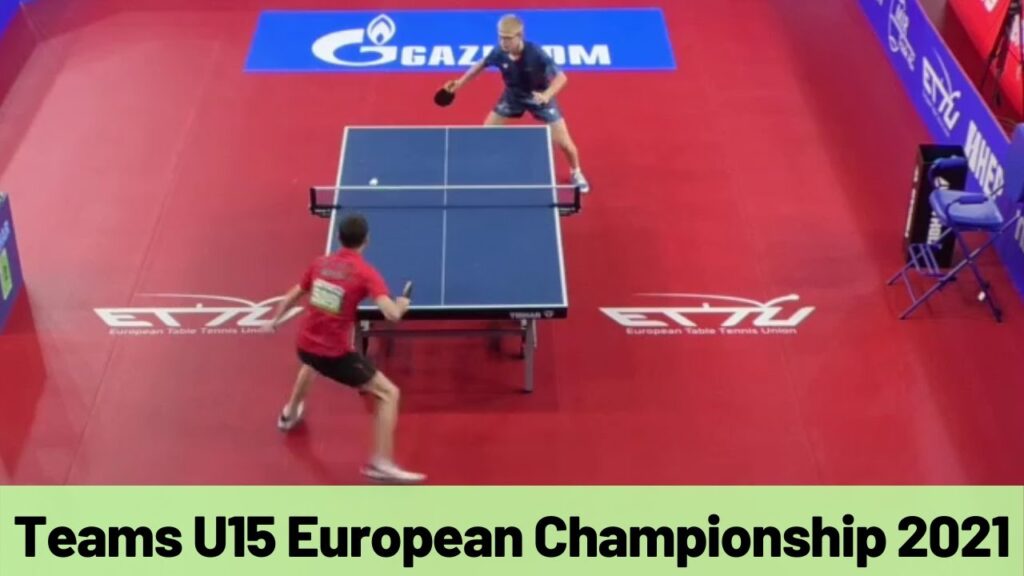 felix lebrun vs tom closset | u15 teams 2021 european