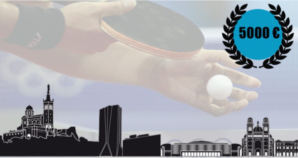 Affiche du 25ème Open de Marseille