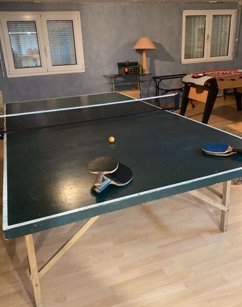 table ping pong fait maison