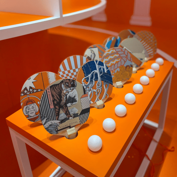 raquette ping pong hermes