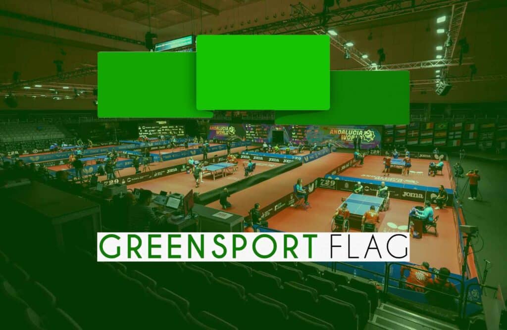 green sport flag