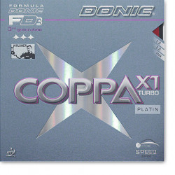 DONIC "COPPA X1 TURBO PLATIN"