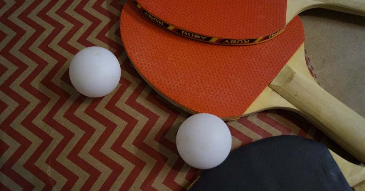 découvrez tout sur le tennis de table : techniques, règles, équipements et conseils pour améliorer votre jeu.